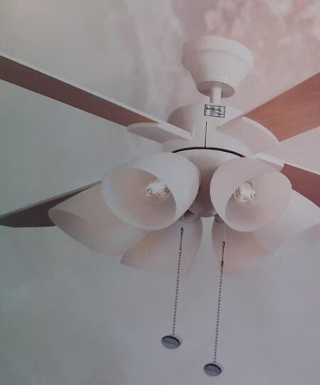 Ceiling Fan Ecolux Peony 46in