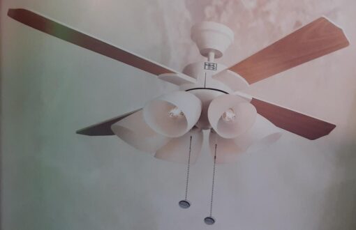 Ceiling Fan Ecolux Peony 46in