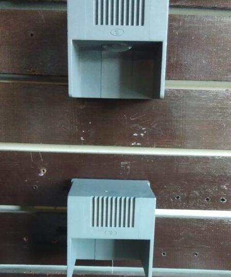 Lampu Dinding Vinil Abu 3367