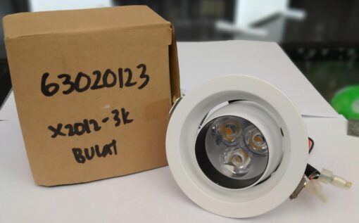 Downlight LED X2012-3W Bulat