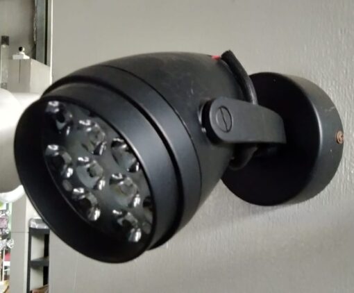 Spotlight D222 Led 12W BK WW Tempel Tampak Samping