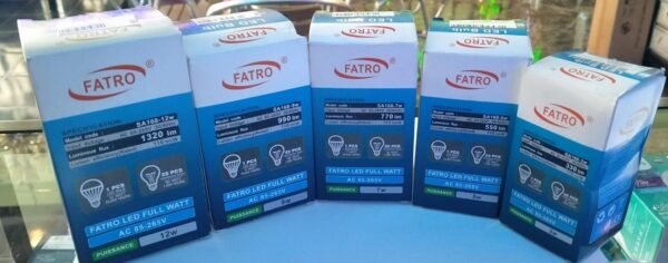 LED Bulb SA-168 Coolwhite Fatro Kotak Belakang
