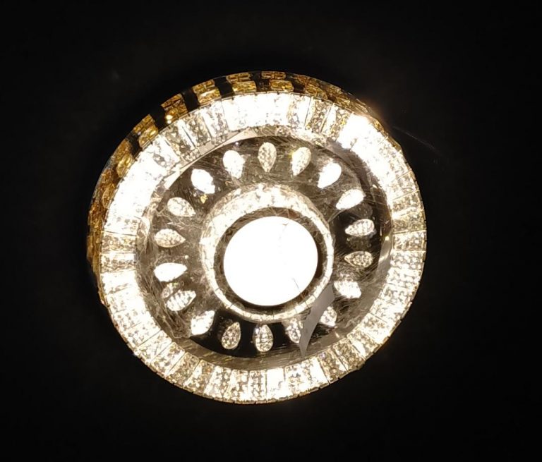  Lampu Plafon CT Remote Bulat Lampu hias LED Solar Cell