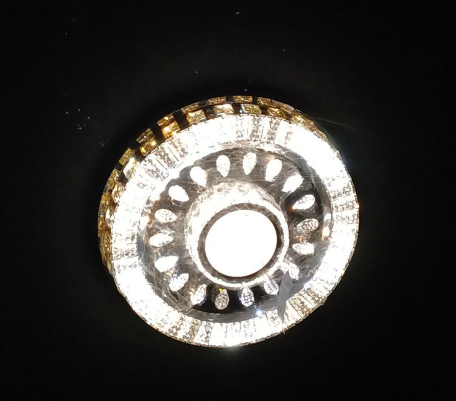  Lampu Plafon CT Remote Bulat Lampu hias LED Solar Cell