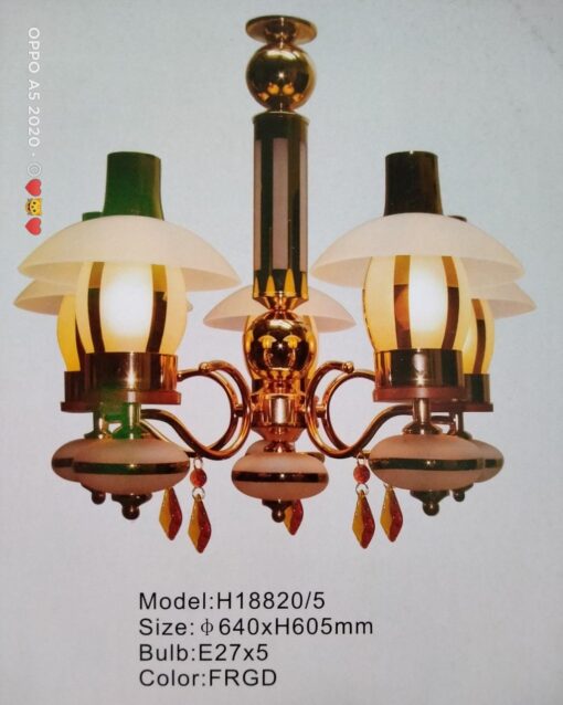 Lampu Gantung H188205-5 FRGD